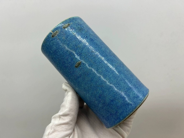 古玩陶瓷清爐鈞釉筆筒拍賣，當前價格1280元
