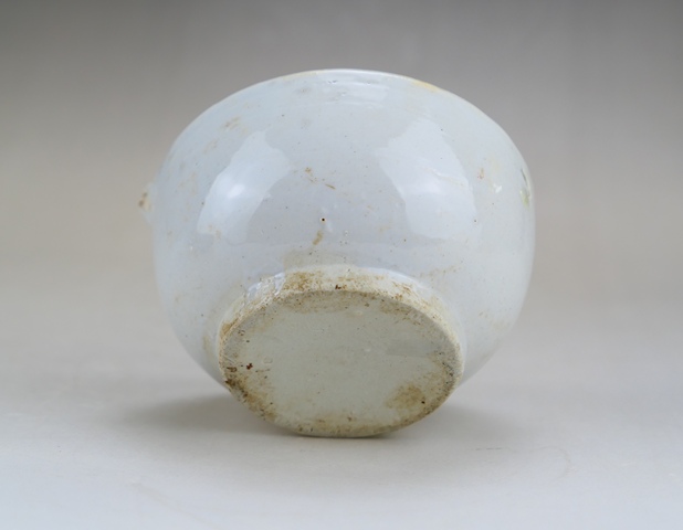 古玩陶瓷明末清初.白釉缽式茶器拍賣，當(dāng)前價(jià)格180元