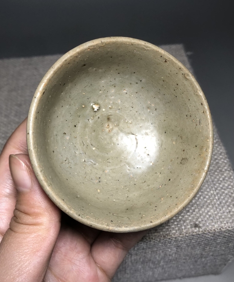 古玩陶瓷唐,越窯青釉茶杯拍賣,當(dāng)前價格1000元