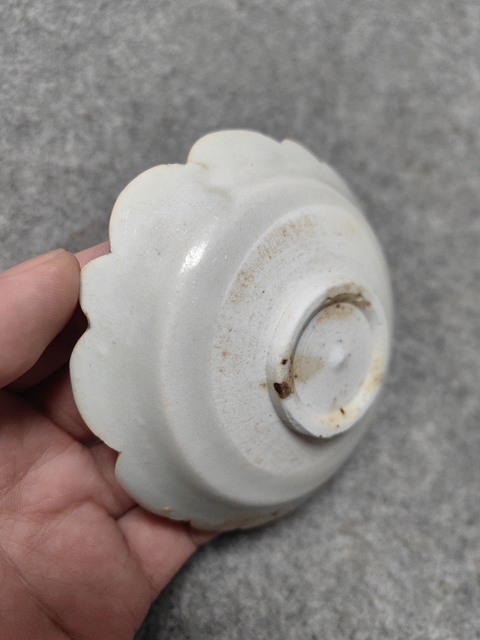 古玩陶瓷青白釉葵口洗拍賣,當前價格1888元
