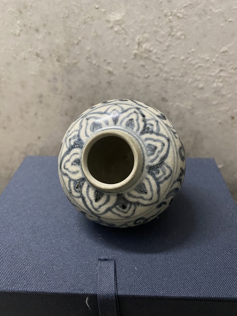 古玩陶瓷清中期粉青釉茶杯拍賣,當前價格450元