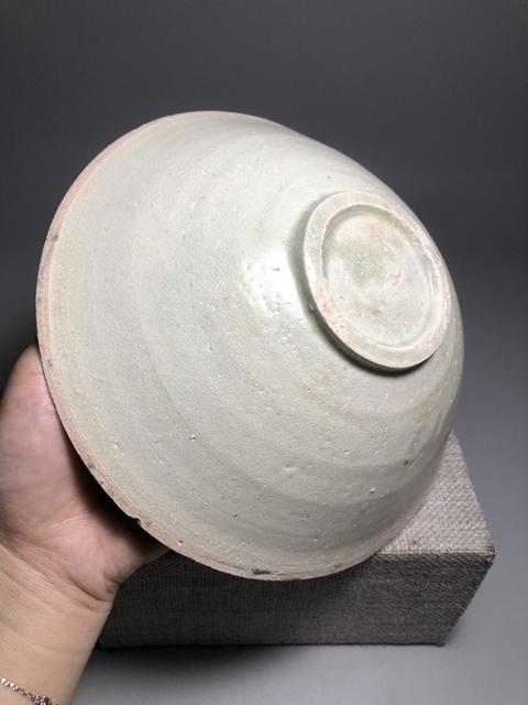 古玩陶瓷宋,景德鎮窯青白釉刻花斗笠碗拍賣,當前價格1600元