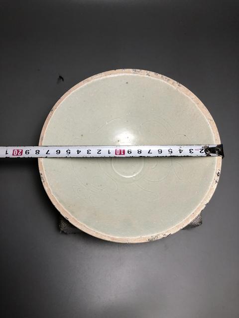 古玩陶瓷宋,景德鎮窯青白釉刻花斗笠碗拍賣,當前價格1600元