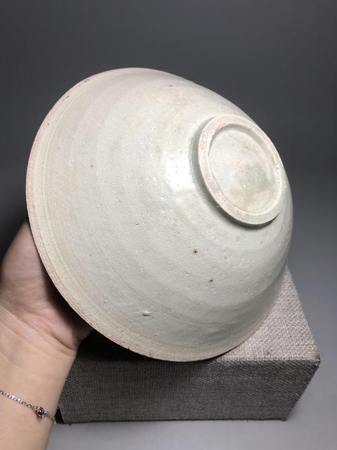古玩陶瓷宋,景德鎮窯青白釉刻花斗笠碗拍賣,當前價格1600元
