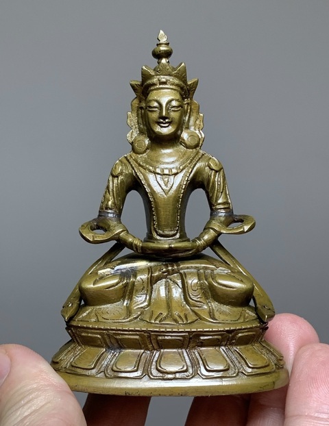 古玩雜項清代無量佛拍賣,當前價格2999元