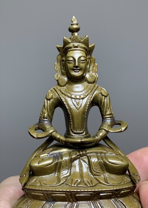古玩雜項清代無量佛拍賣,當前價格2999元