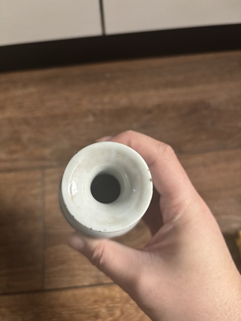 古玩陶瓷清中期青花博古圖柳葉瓶拍賣(mài)，當(dāng)前價(jià)格0元