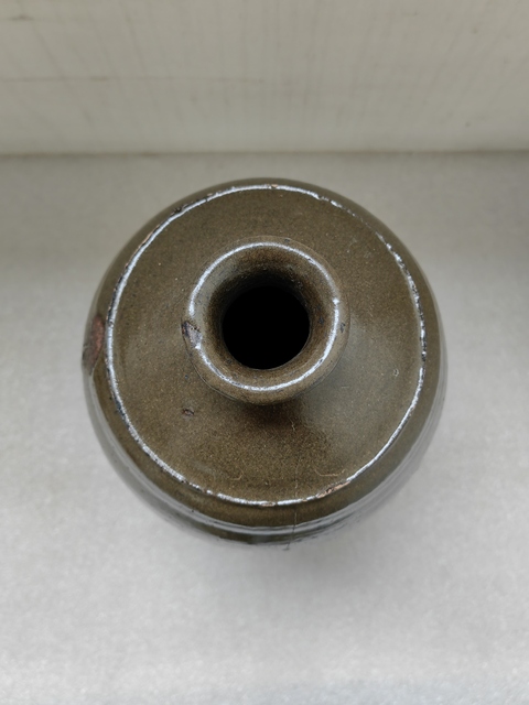 古玩陶瓷磁州窯茶葉末釉梅瓶拍賣,當(dāng)前價(jià)格298元