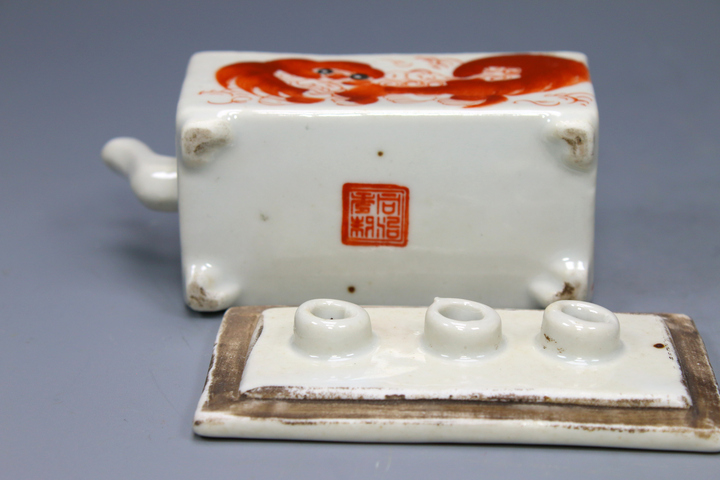 古玩陶瓷清末民初·文房件一組拍賣,當前價格1800元