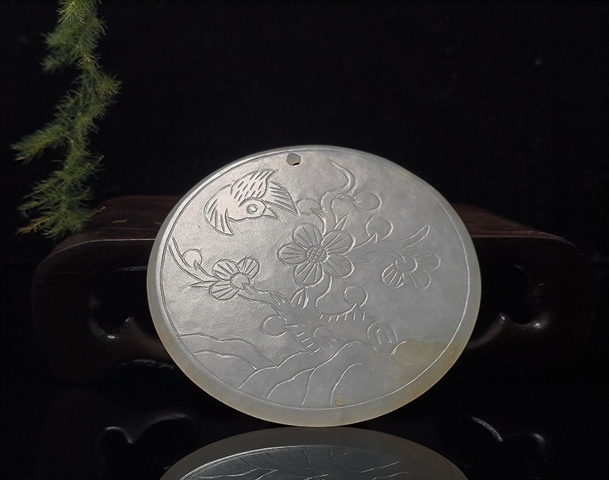 古玩玉器清代和田玉一級(jí)白牌子 腰佩拍賣(mài),當(dāng)前價(jià)格16800元