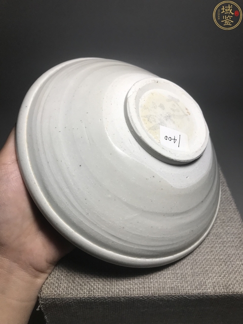 古玩陶瓷邢窯白釉唇口碗拍賣，當前價格9600元