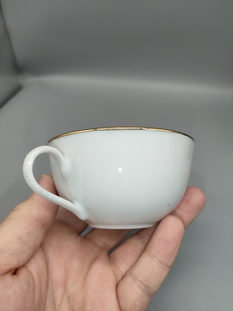 古玩陶瓷民國，建華公司粉彩花鳥紋茶杯拍賣，當前價格260元