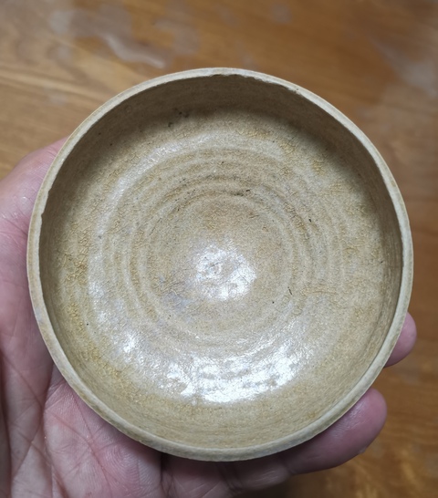 古玩陶瓷青釉小盞拍賣(mài)，當(dāng)前價(jià)格800元