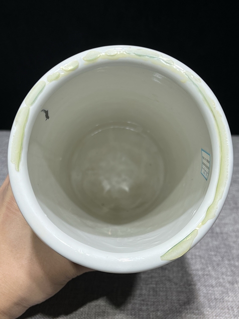 古玩陶瓷民國粉彩博古圖帽筒拍賣，當前價格3800元