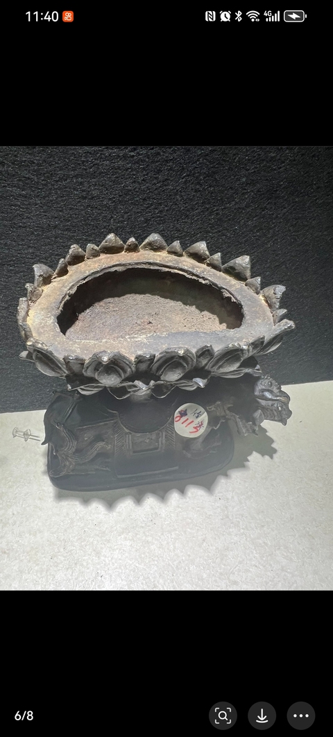 古玩銅器明代三拿觀音佛造像拍賣，當前價格98000元