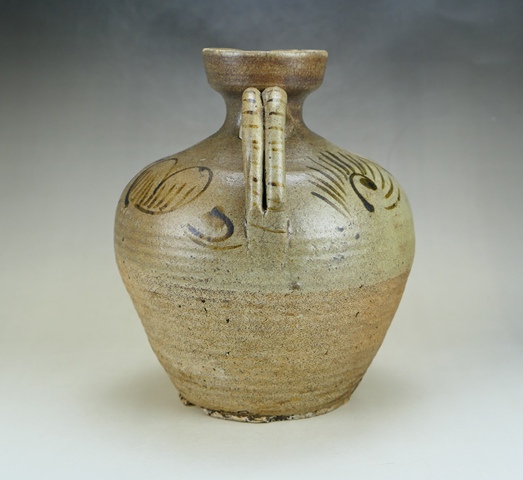 古玩陶瓷元末明初流口花卉紋執壺拍賣，當前價格1862元
