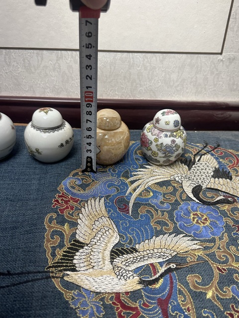 古玩陶瓷567手繪精品小罐一組6支拍賣,當前價格269元
