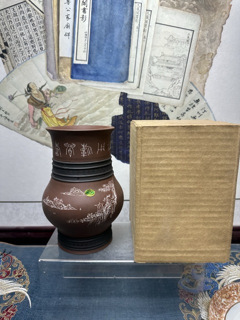 古玩陶瓷70年代精品大名家紫砂尊拍賣，當前價格2890元