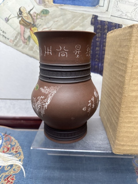 古玩陶瓷70年代精品大名家紫砂尊拍賣，當前價格2890元