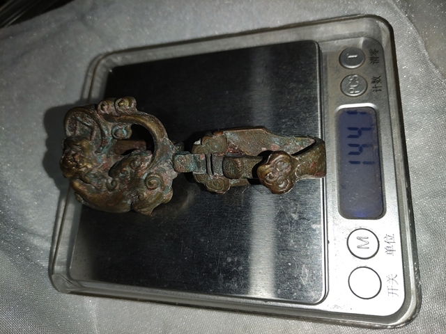古玩雜項銅掛扣拍賣，當前價格288元