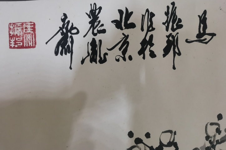 古玩字畫中國人民解放軍少將原第三軍醫大學副校長馬振邦墨梅圖拍賣,當前價格1288元