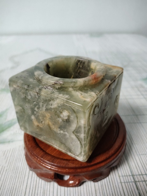 古玩玉器做舊仿古“玉琮”拍賣,當前價格488元