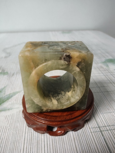 古玩玉器做舊仿古“玉琮”拍賣,當前價格488元