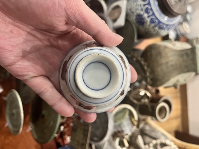 古玩陶瓷清代春風江上路杯子拍賣，當前價格299元