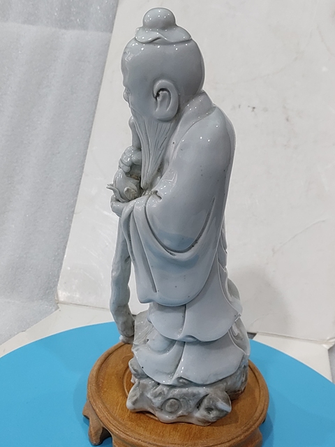 古玩陶瓷德化窯塑像拍賣,當前價格660元