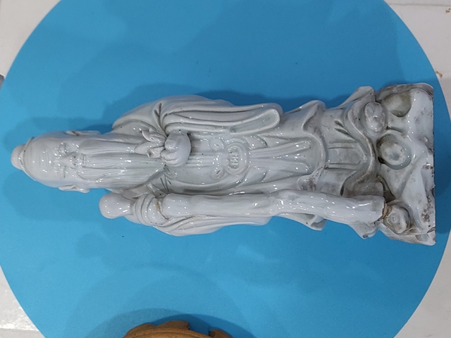 古玩陶瓷德化窯塑像拍賣,當前價格660元