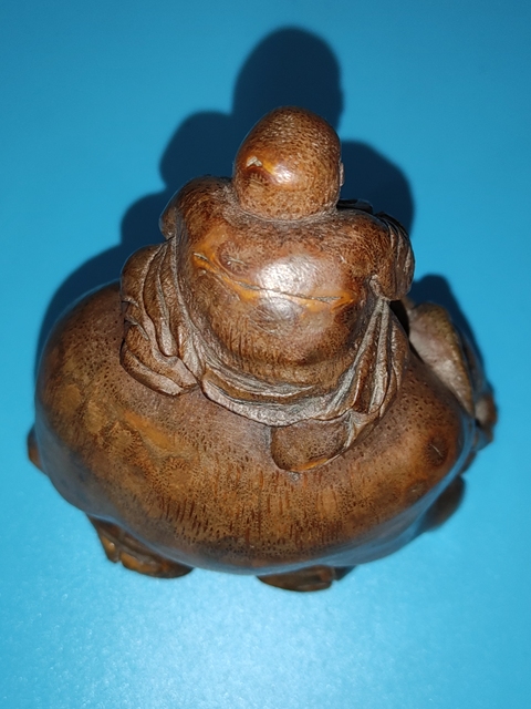 古玩雜項竹雕擺件拍賣，當前價格688元