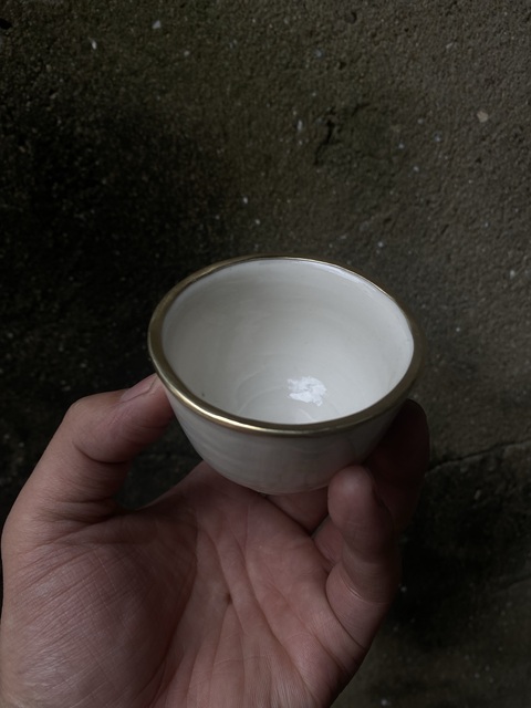 古玩陶瓷白釉杯拍賣，當前價格368元