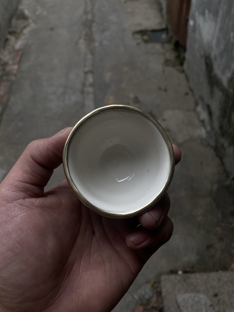 古玩陶瓷白釉杯拍賣，當前價格368元