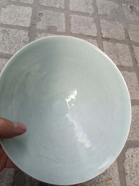 古玩陶瓷宋代湖田窯影青釉娃娃碗拍賣,當前價格25000元