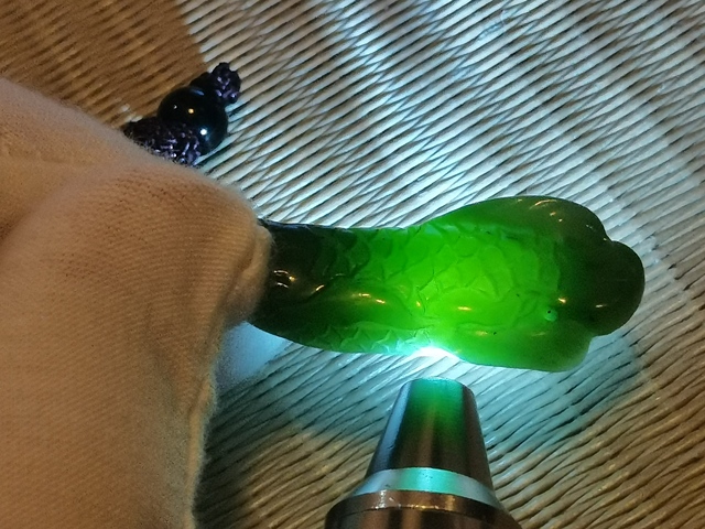 古玩玉器新疆和田碧玉.錦鯉拍賣,當前價格598元