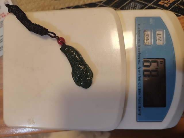古玩玉器新疆和田碧玉.錦鯉拍賣,當前價格598元