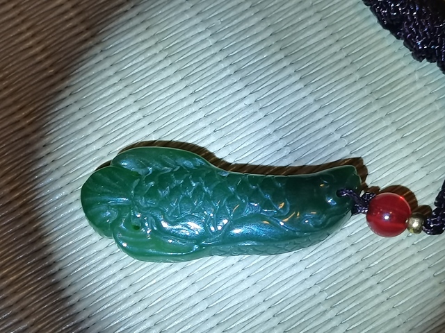 古玩玉器新疆和田碧玉.錦鯉拍賣,當前價格598元