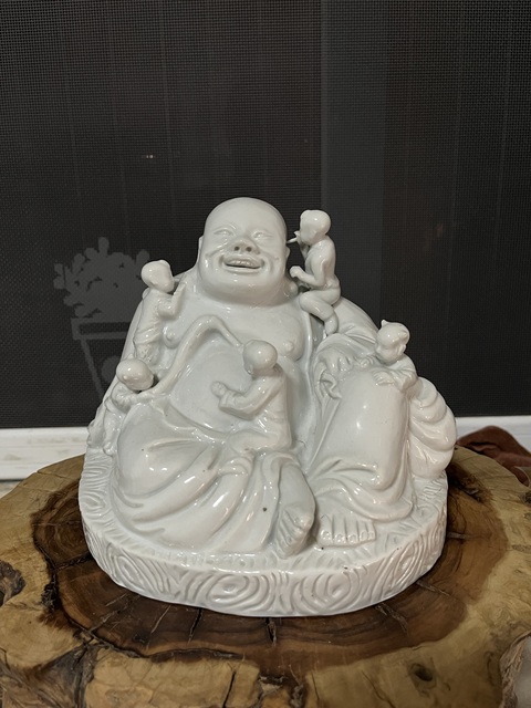 古玩陶瓷五子彌勒佛拍賣，當(dāng)前價格2888元