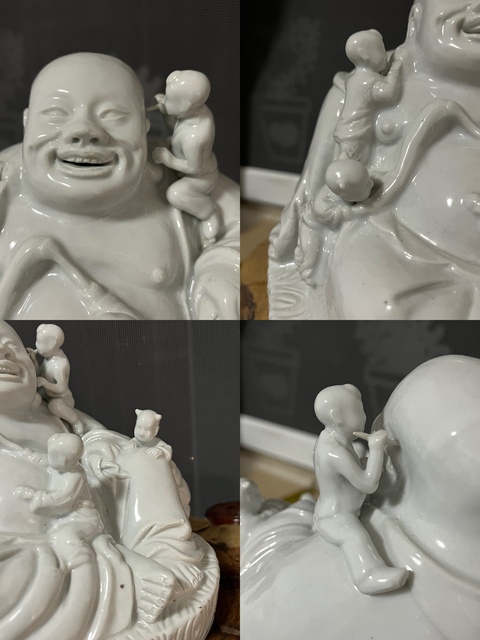 古玩陶瓷五子彌勒佛拍賣，當(dāng)前價格2888元
