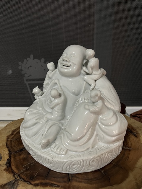 古玩陶瓷五子彌勒佛拍賣，當(dāng)前價格2888元