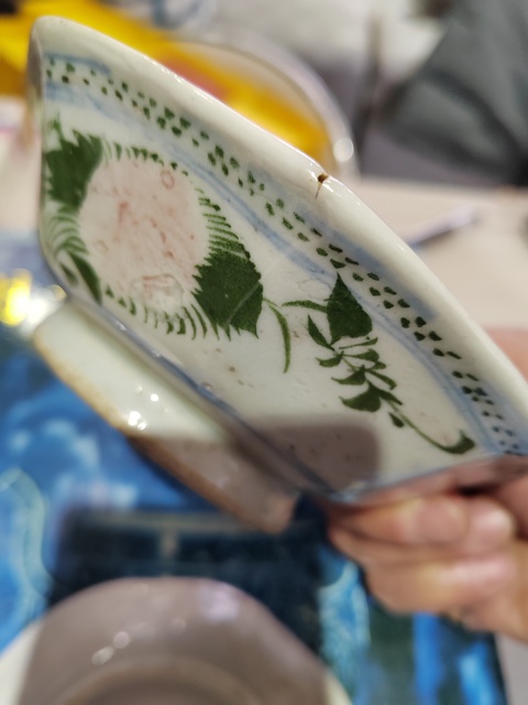 古玩陶瓷醴陵窯花卉碗拍賣,當前價格168元
