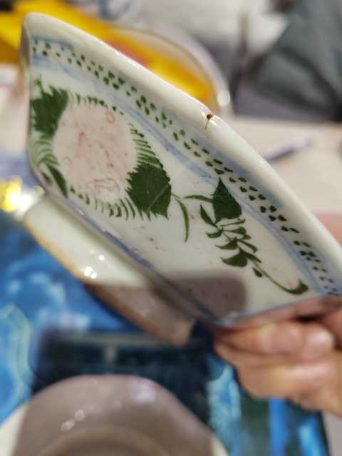 古玩陶瓷醴陵窯花卉碗拍賣,當前價格168元