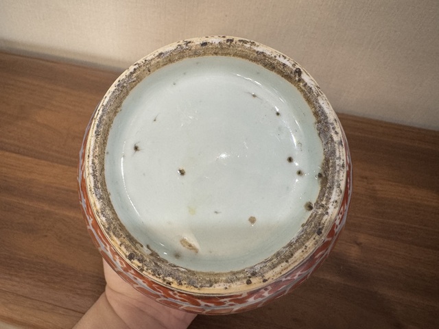 古玩陶瓷五彩牡丹花卉罐拍賣,當前價格8580元