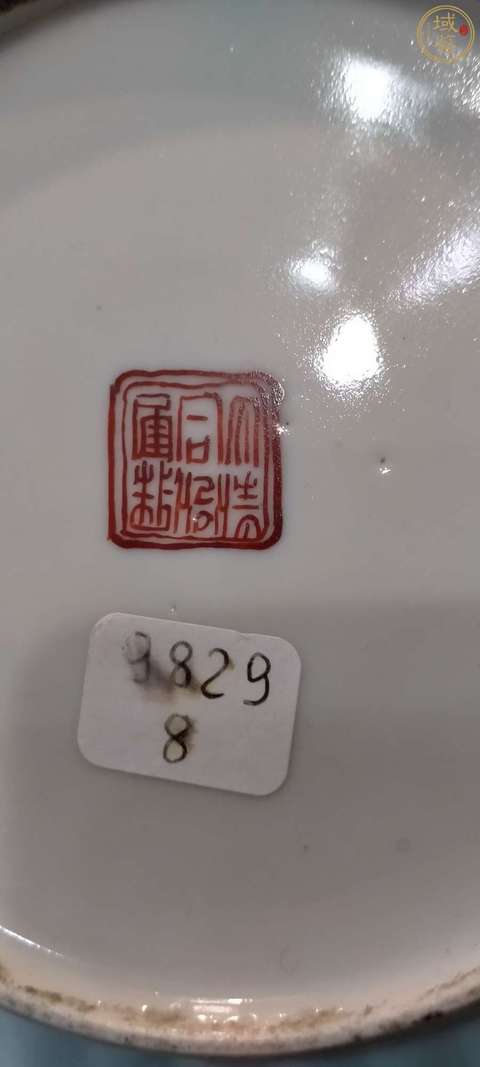 古玩陶瓷同治本朝款細(xì)路粉彩飛黃騰達(dá)紋菊瓣盤拍賣,當(dāng)前價(jià)格2888元