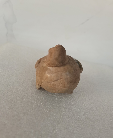 古玩陶瓷長沙窯褐釉綠彩神鳥水盂拍賣,當前價格0元