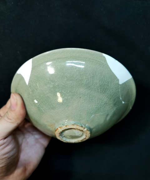 古玩陶瓷宋·青釉刻纏枝花卉紋盞拍賣,當前價格3980元