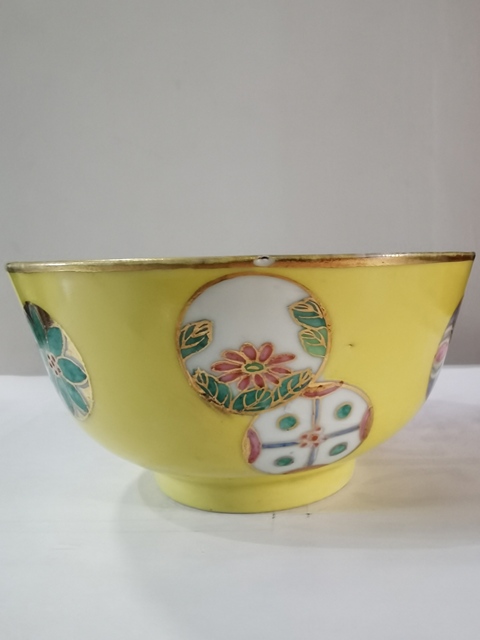 古玩陶瓷民國(guó)粉彩小碗拍賣,當(dāng)前價(jià)格560元