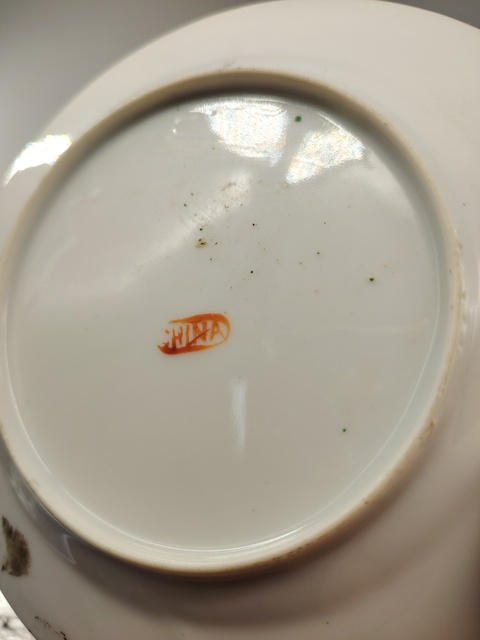 古玩陶瓷晚清.廣彩人物故事紋盤拍賣,當前價格685元