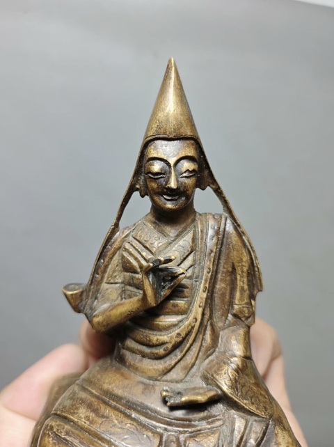 古玩雜項(xiàng)清代銅佛拍賣，當(dāng)前價(jià)格2999元