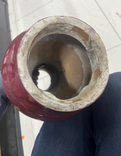 古玩陶瓷鈞紅釉葫蘆形廟頂拍賣，當(dāng)前價(jià)格6800元